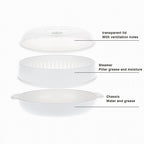 Microwave Round Steamer Heater Bowl with Lid