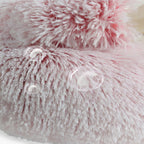Soft Winter Pet Bed with Washable Cover and Non-Slip Base