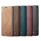 Magnetic Flip Wallet Case for iPhone