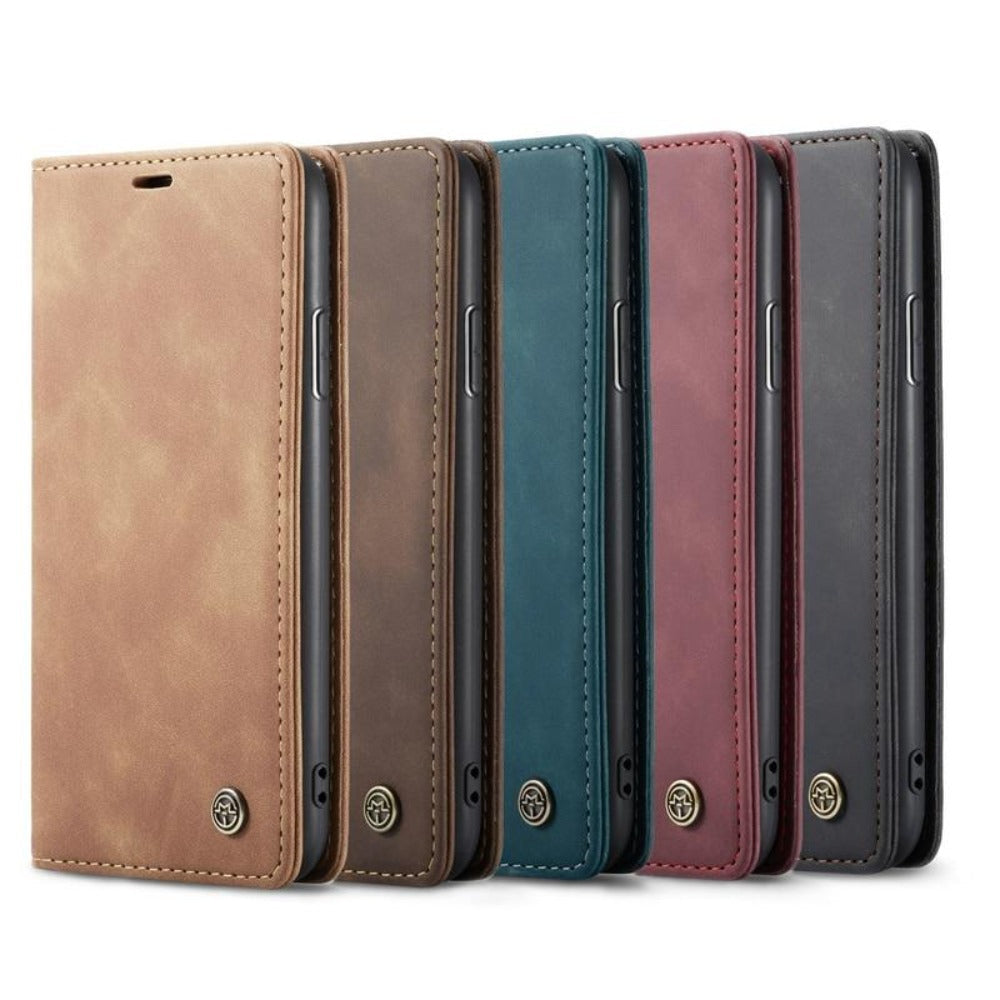 Magnetic Flip Wallet Case for iPhone