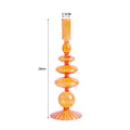 Nordic Stylish Bubble Glass Candle Holder