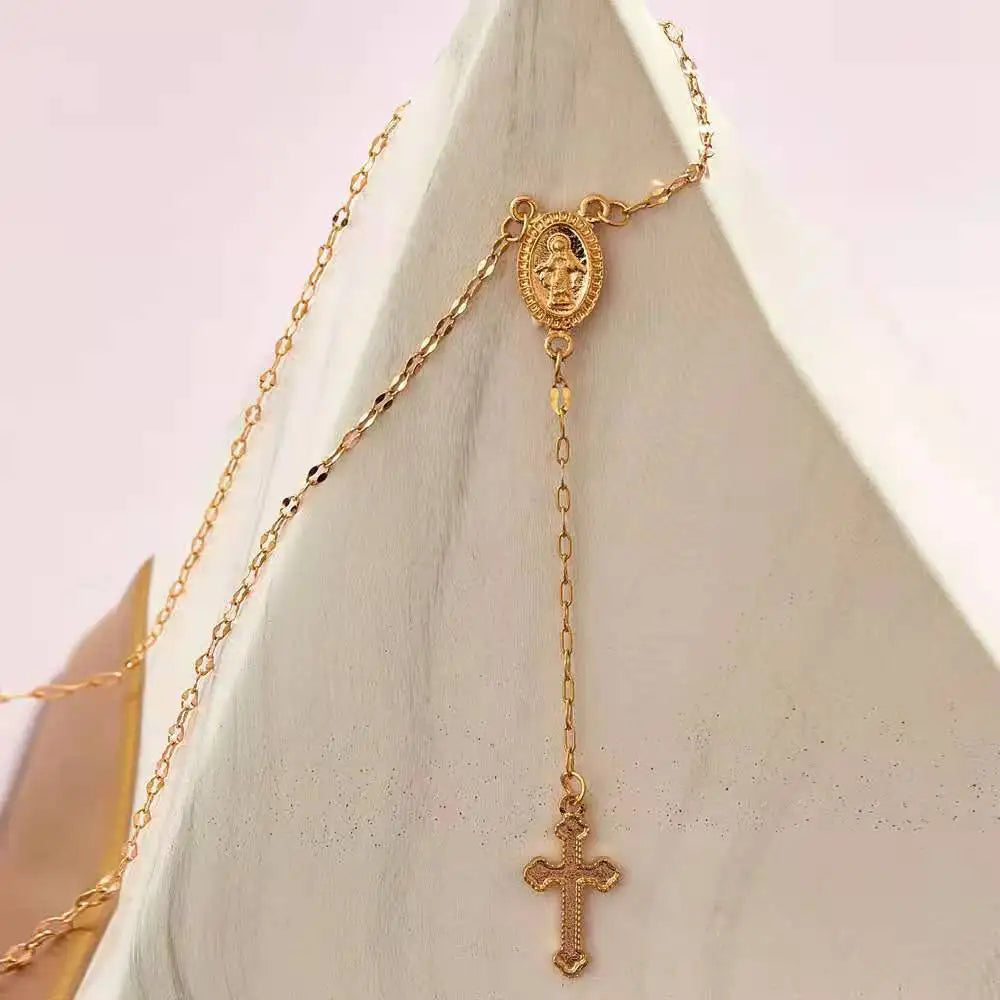 Spiritual Rosary Necklace – Stylish Faith Jewelry for Any Occasion