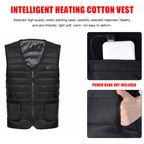 Electric heated cotton vest