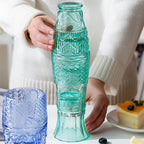 Colored Glass Cup Set in Koi Fish Shape - Sale