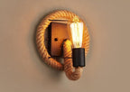 Vintage Rope Wall Light