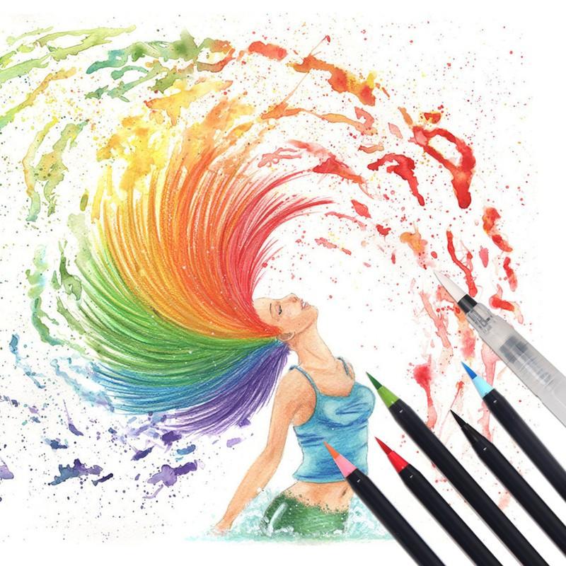 Monet - Watercolor Brush Pens (20 Piece Set)