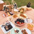 Clementine Gingham Picnic Blanket