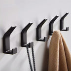 Aviro Aluminum Wall Hooks Black/White - Modern Decorative Coat Hooks
