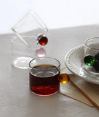 Globe Handle Glass Espresso Cup