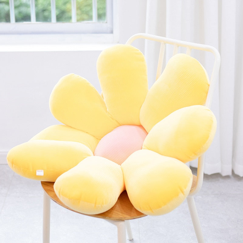 Fluffy Daisy Cushion