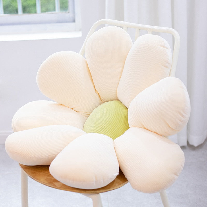 Fluffy Daisy Cushion