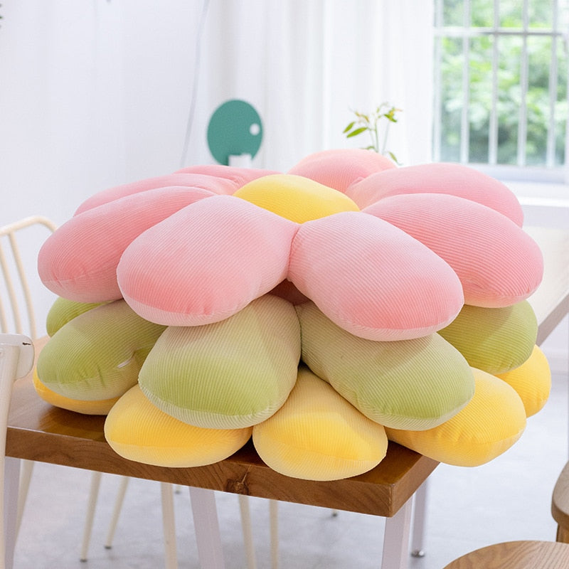 Fluffy Daisy Cushion