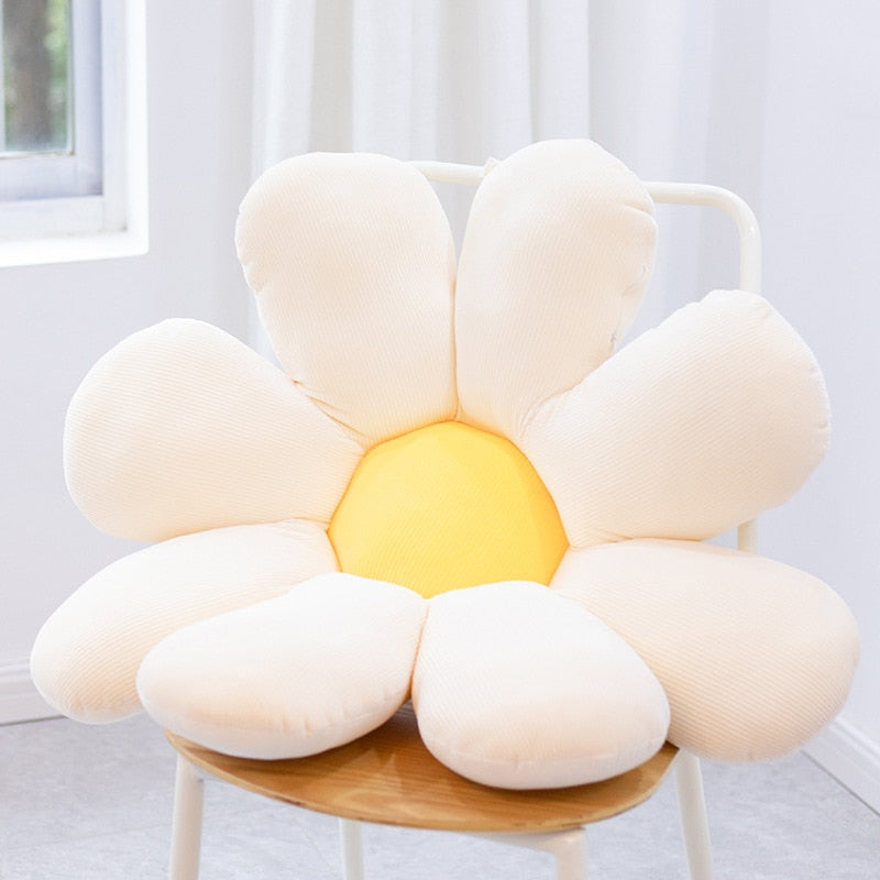 Fluffy Daisy Cushion