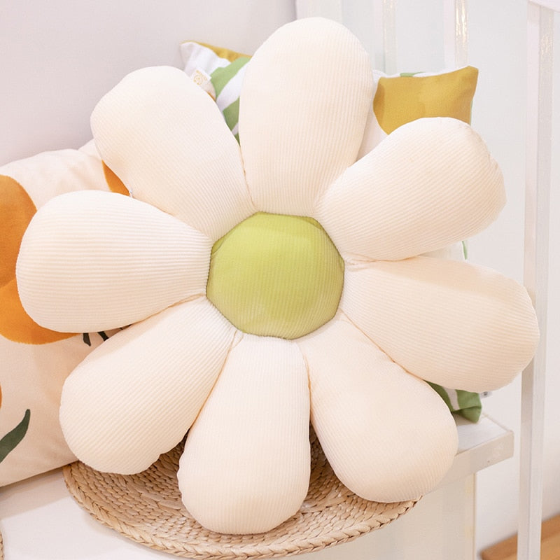 Fluffy Daisy Cushion