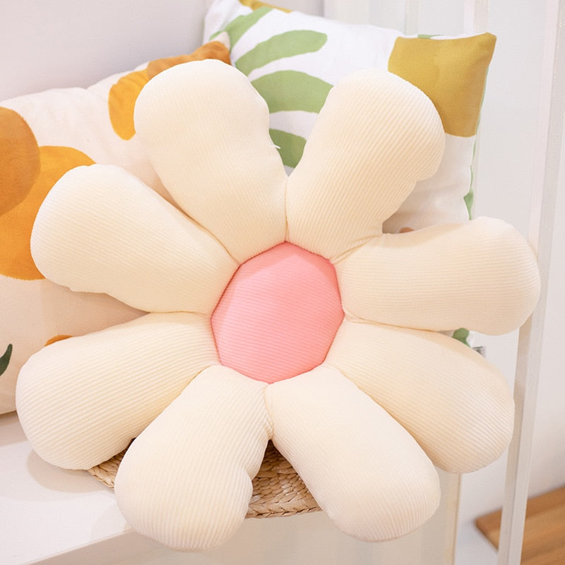 Fluffy Daisy Cushion
