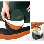 4 Colors Triangle Placemat Set
