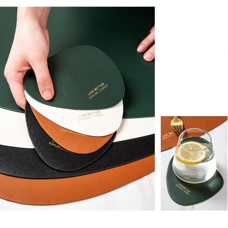 4 Colors Triangle Placemat Set