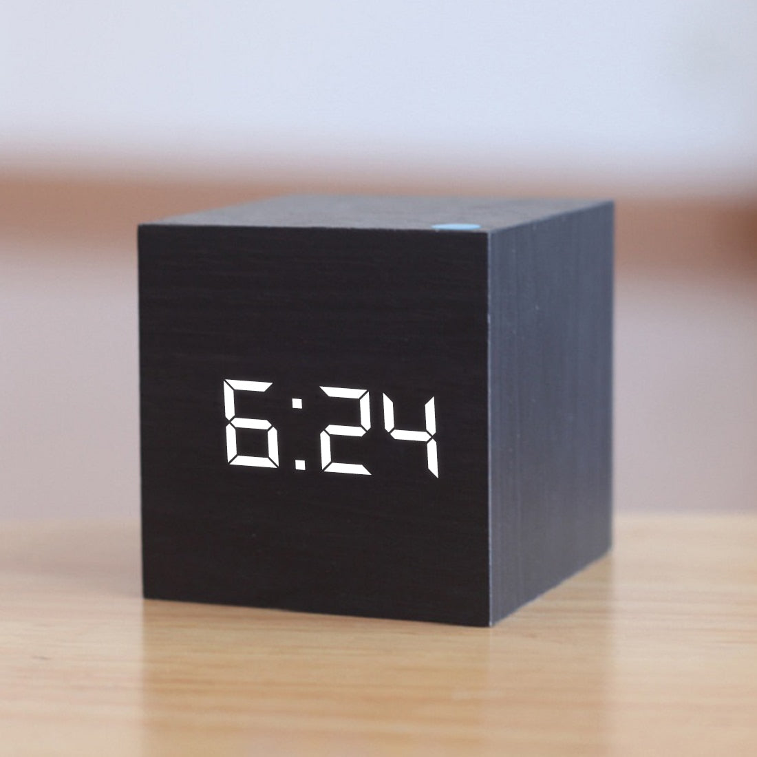 Digital square LED clock
