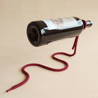 RopeElegance Hanging Rope Wine Rack | Stylish Wine Storage | Unique Design for Home