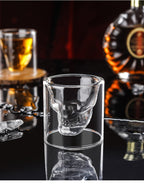 Hollow Double Layer Whiskey Glass