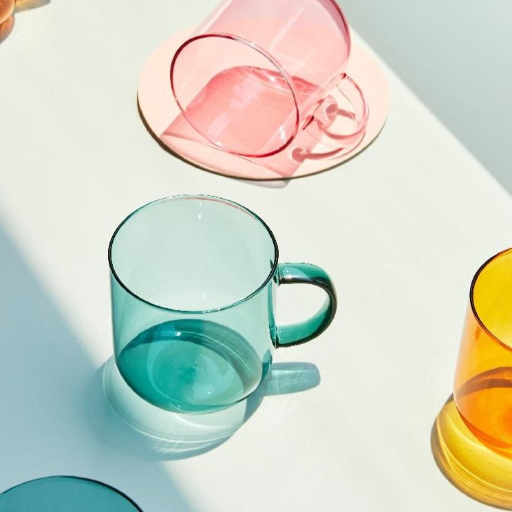 Colorful Glass Cup