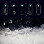 Wooden Weather Forecast Crystal Glass