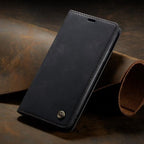 Magnetic Flip Wallet Case for iPhone