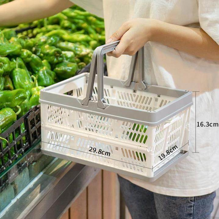 Foldable Simple Shopping Folding Basket