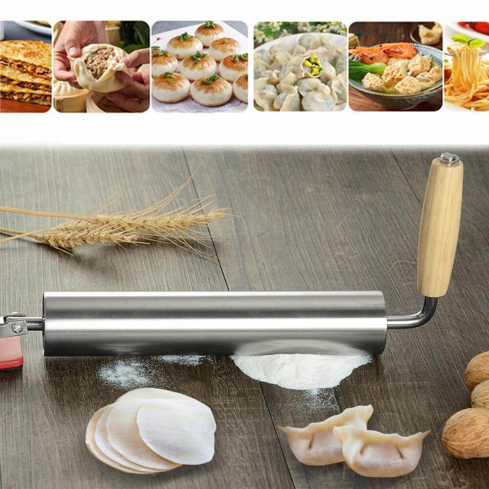 Stainless Steel Easy Dough Roller Pin