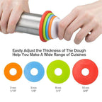Stainless Steel Easy Dough Roller Pin