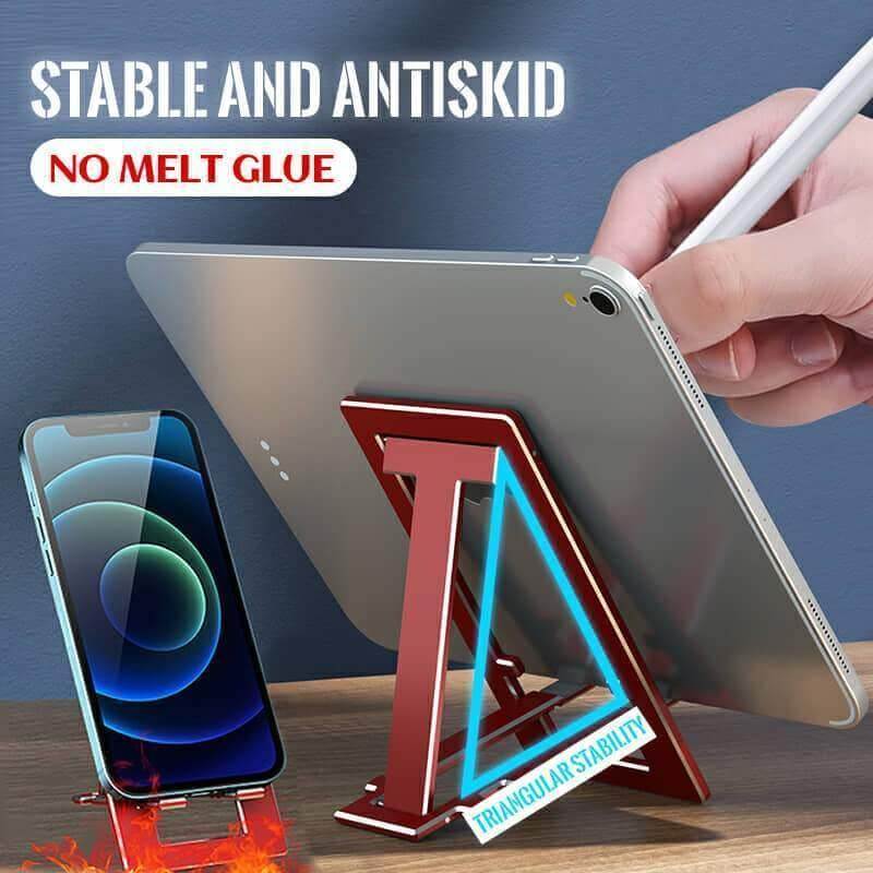 Foldable Aluminum Phone Stand for Desk and Travel