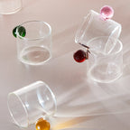Globe Handle Glass Espresso Cup