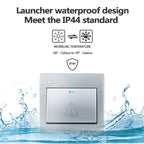 Waterproof Cordless Wireless Doorbell