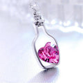 Love in a Bottle - Crystal Necklace