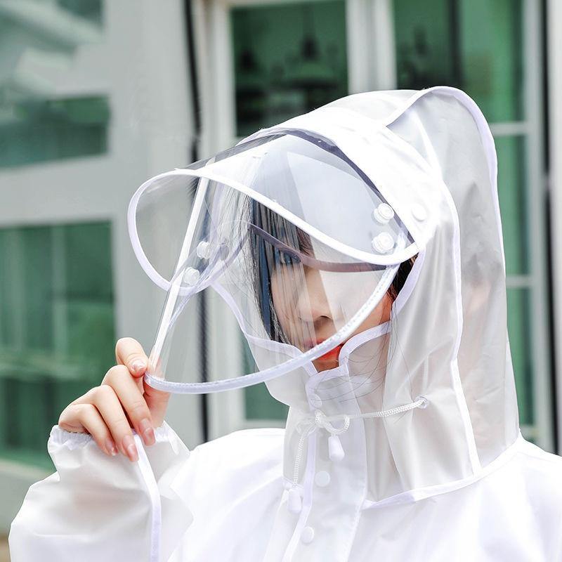Hooded Windproof Bicycle Raincoat