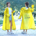 Hooded Windproof Bicycle Raincoat