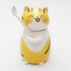 Cute Cat Handmade Coffee Mugs with Spoon