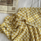 Colourful Checkerboard & Stripe Towels
