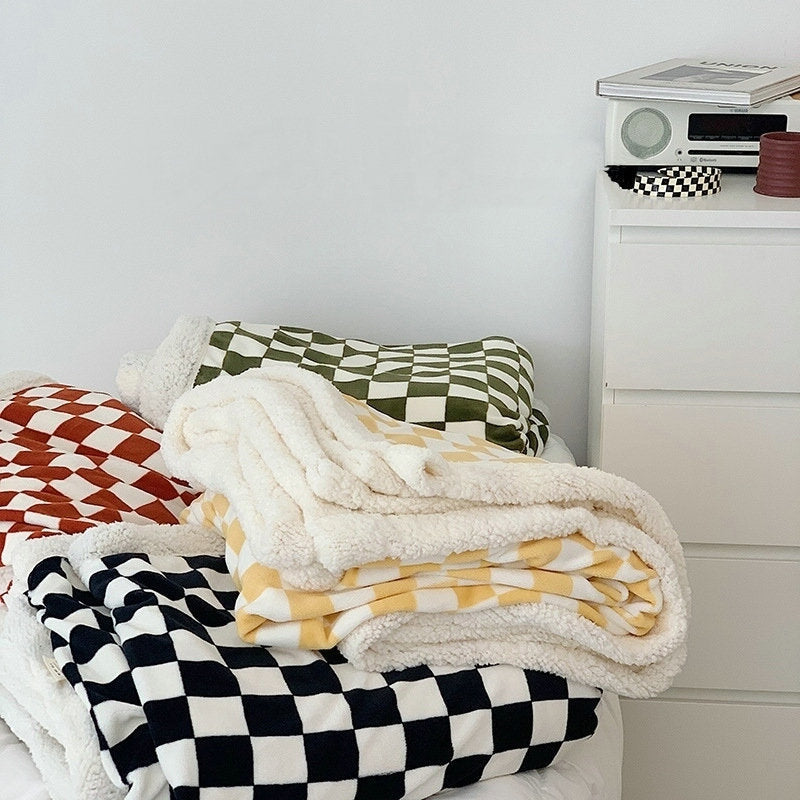 Checkerboard Throw Blanket