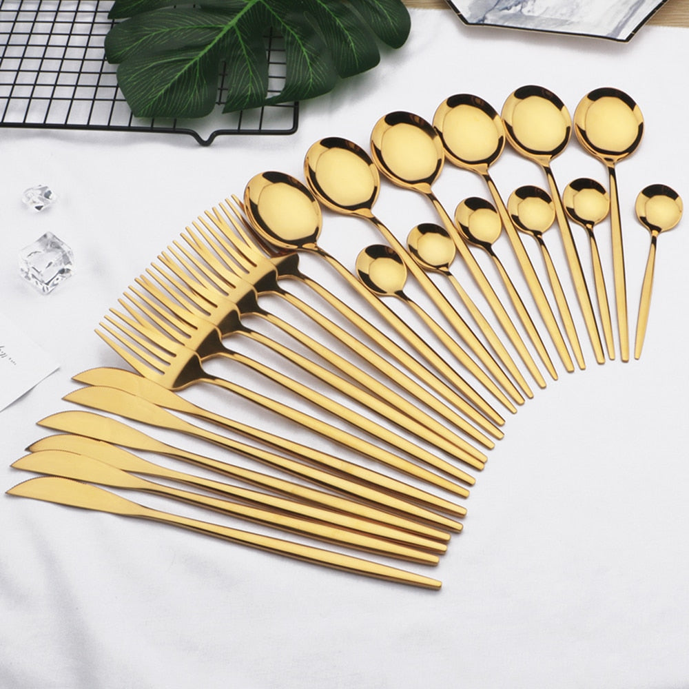 24-piece cutlery set
