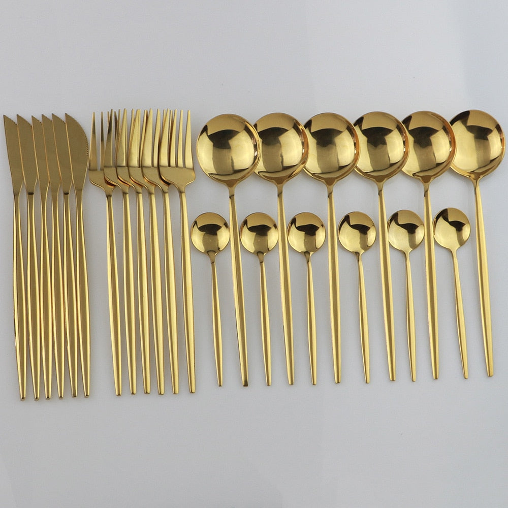24-piece cutlery set