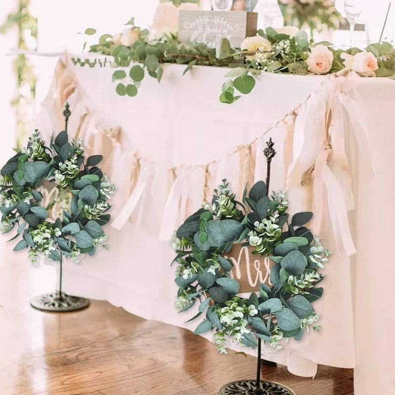 Artificial Eucalyptus Wreath