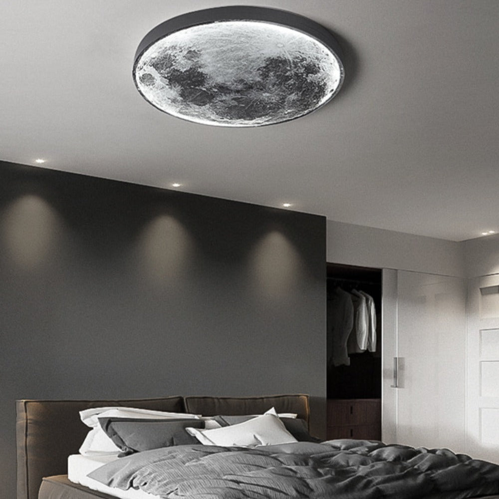 3D LED Moon or Earth Ceiling or Wall Lamp (3 Styles) 24CM-80CM