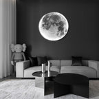3D LED Moon or Earth Ceiling or Wall Light