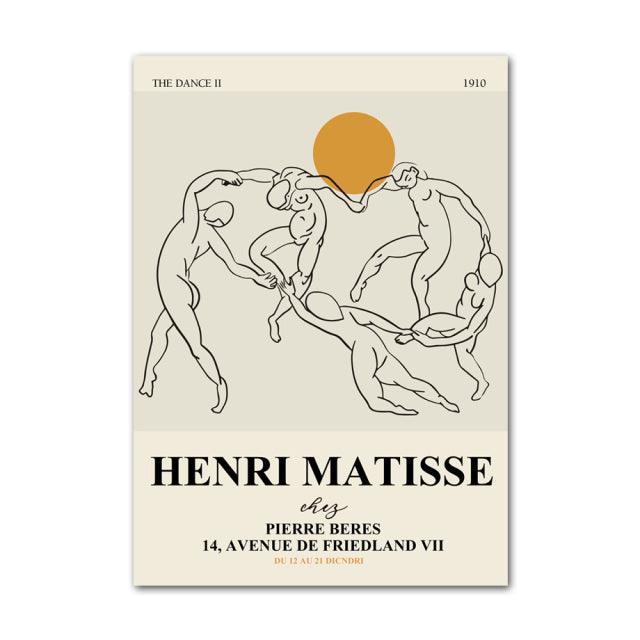 Henri Matisse Picasso Abstract Canvas