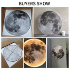 3D LED Moon or Earth Ceiling or Wall Lamp (3 Styles) 24CM-80CM