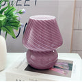 Creative Mushroom Glass Mushroom Table Lamp