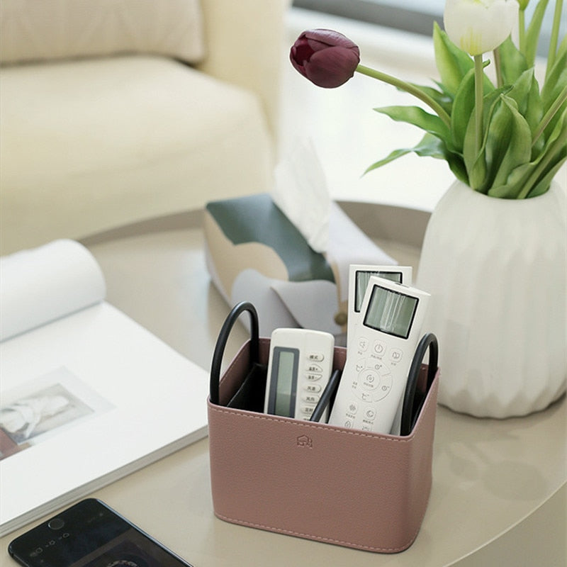 Oslo Leather Storage Basket