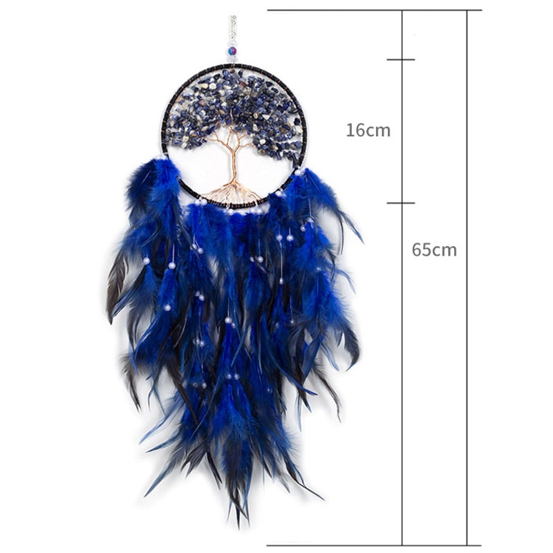 Lapis Lazuli Tree of Life Dreamcatcher