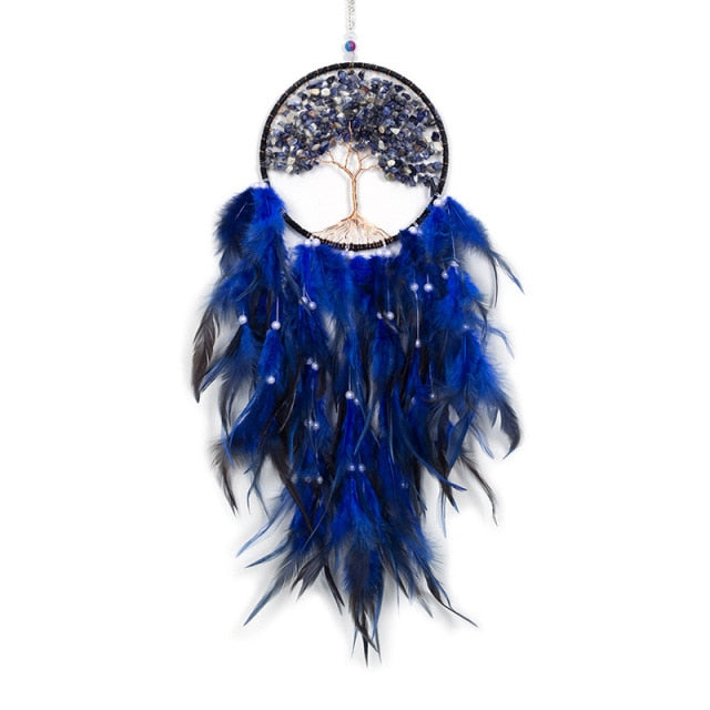 Lapis Lazuli Tree of Life Dreamcatcher